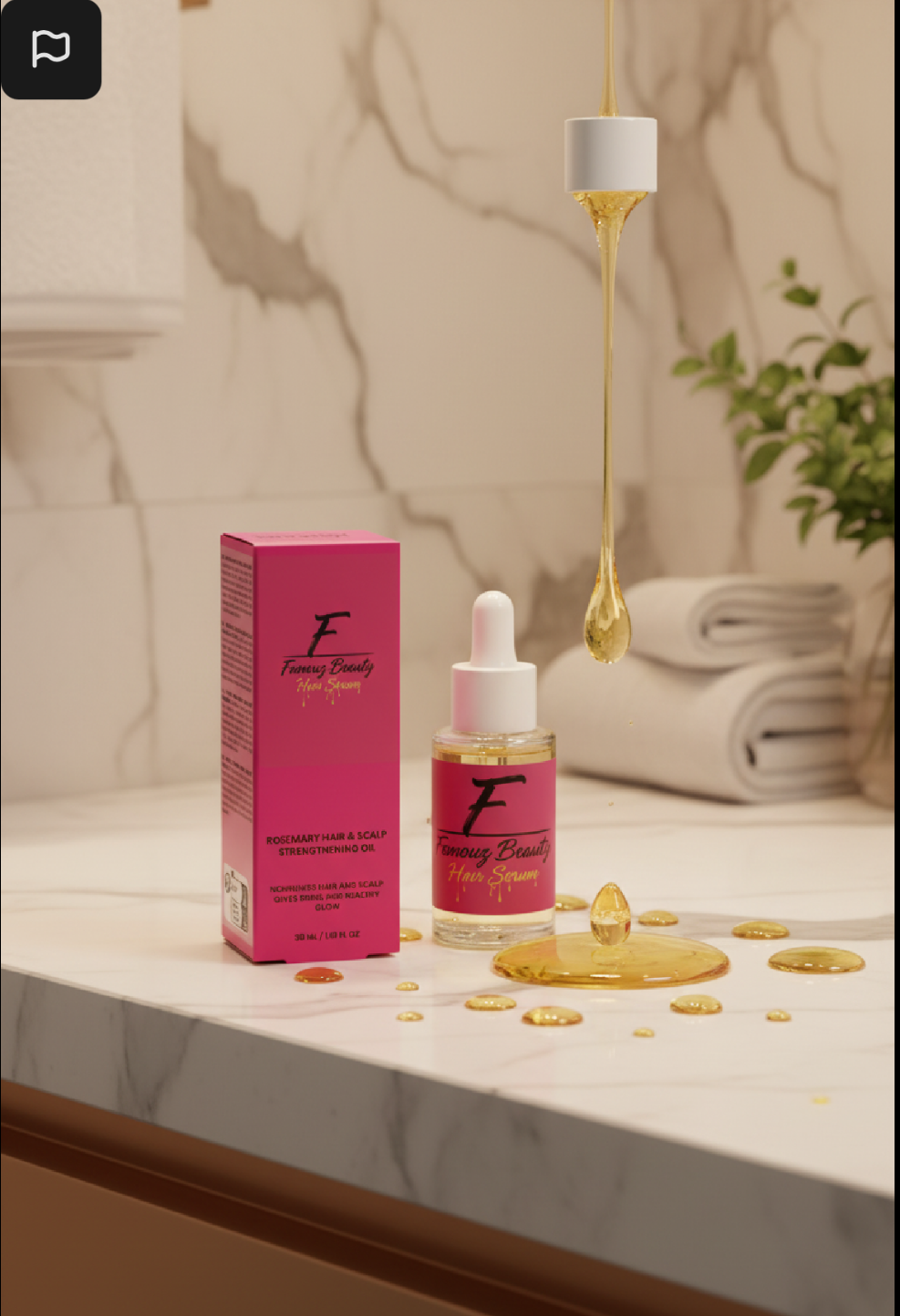 Rosemary Hair & Scalp Strengthening Oil