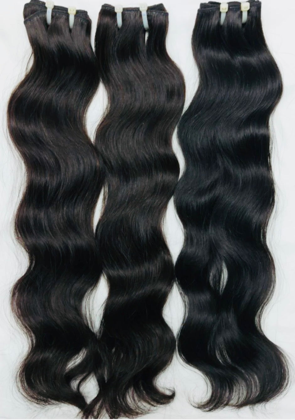 North Indian Raw Wavy Hair Bundles