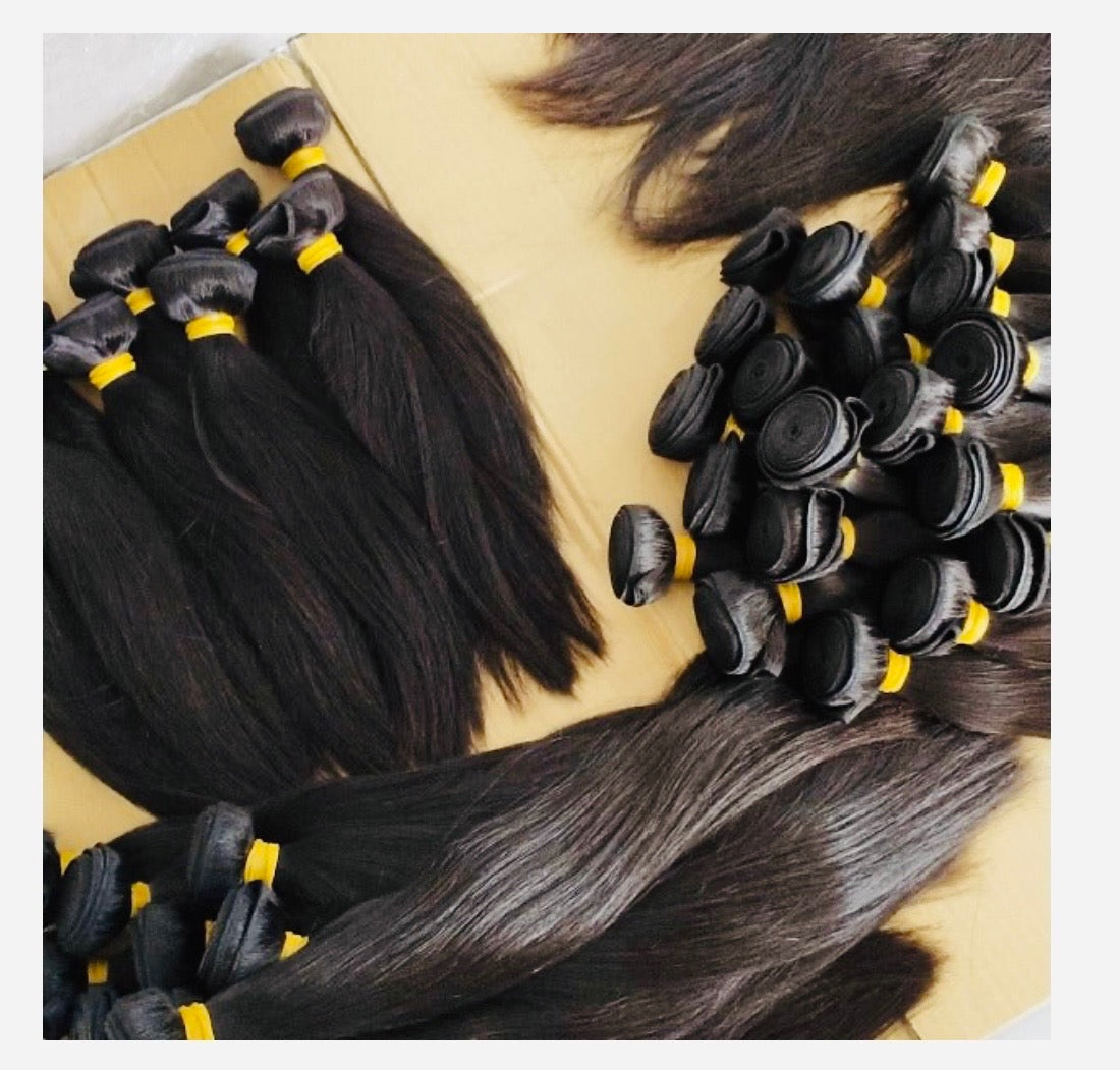 North Indian Straight Raw Bundles