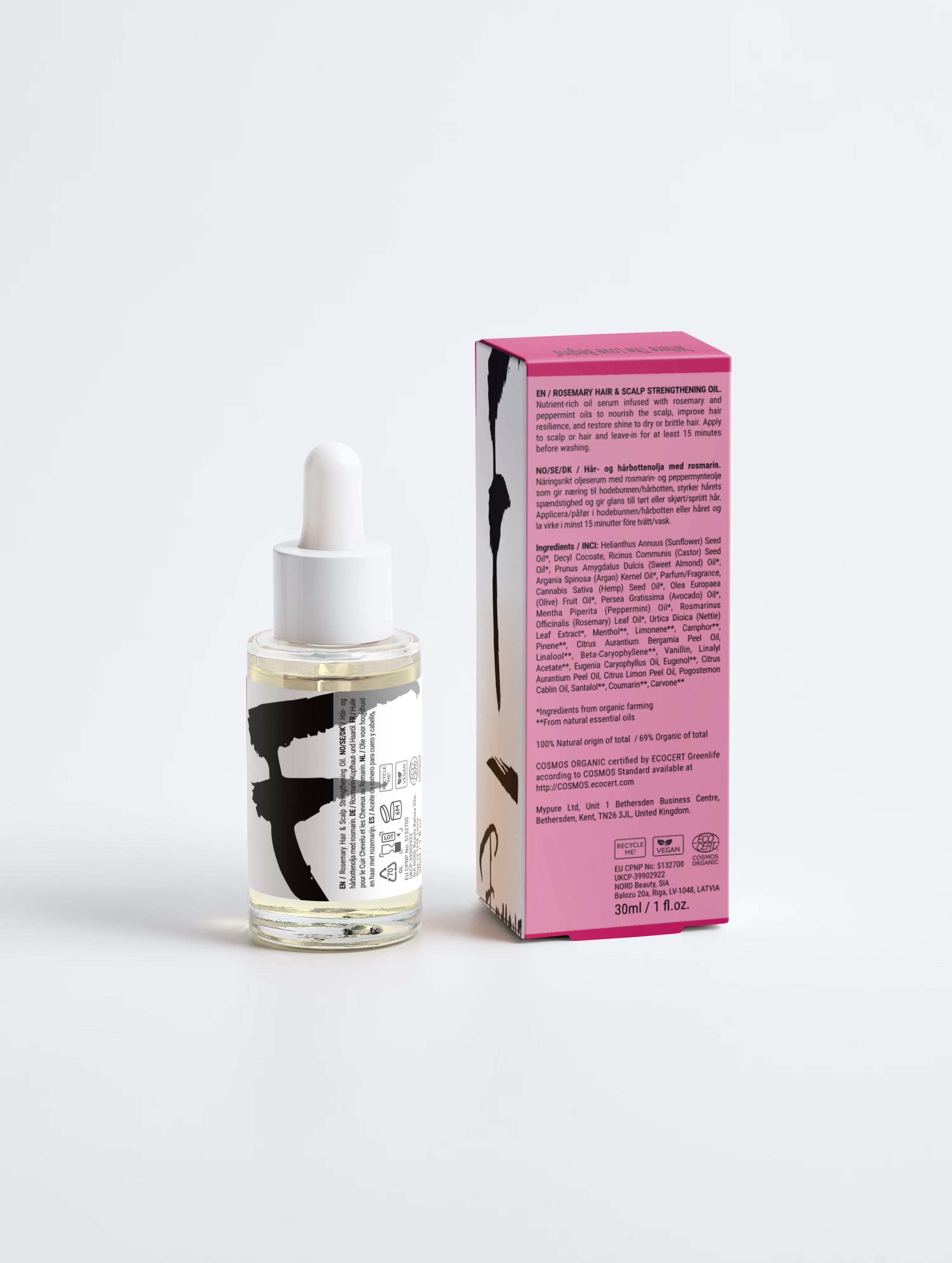 Rosemary Hair & Scalp Strengthening Oil